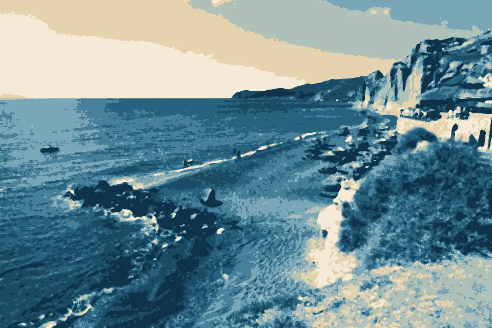 Almyrá: Vlychada Strand 02