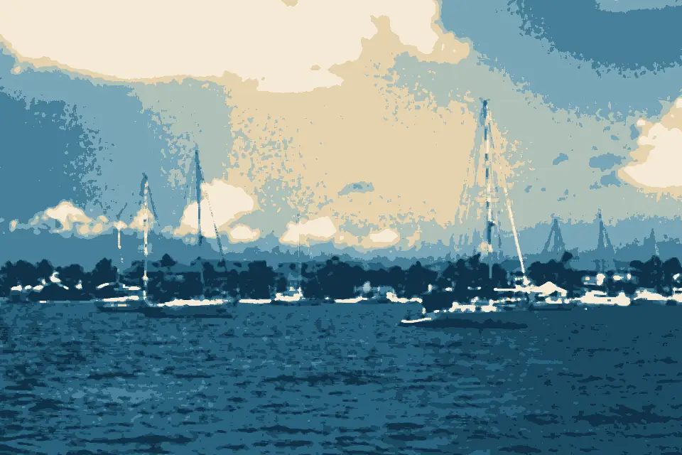 Anse aux Cajoux: St. Martin - Waterfront Homes and Sailboats (8947602609)