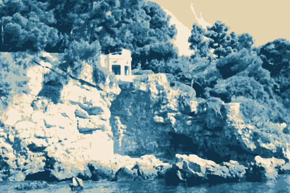 Anse de l'Argent Faux: Baie des milliardaires 3