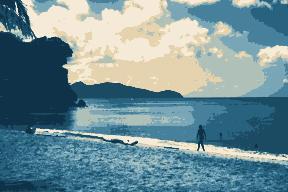 Anse Madame: La plage de Madiana - panoramio