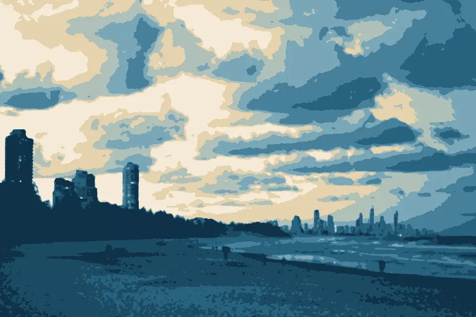 Burleigh Beach: Gold Coast from Burleigh