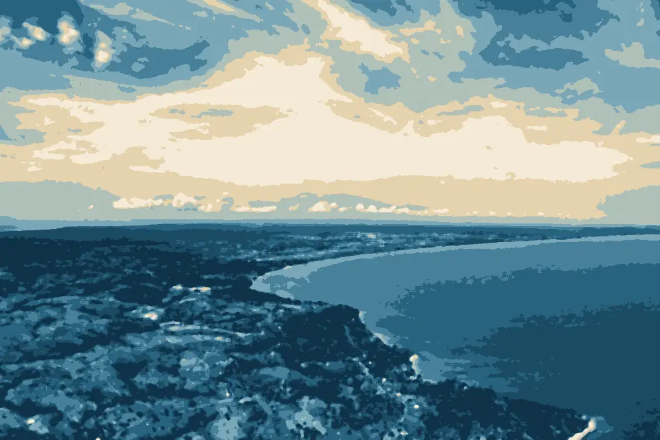 Cap Santa Clara: Libreville vue de la région du cap au Gabon
