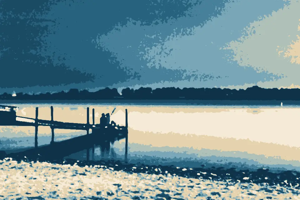 Cherry Beach: Cherry Beach at dusk September 2012