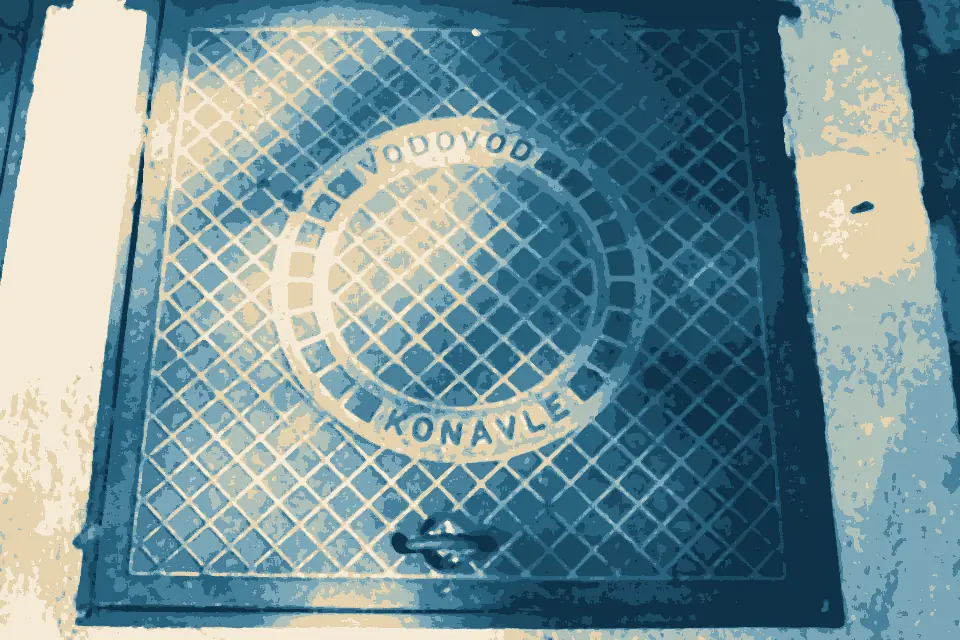 Čista Luka: Konavle manhole cover