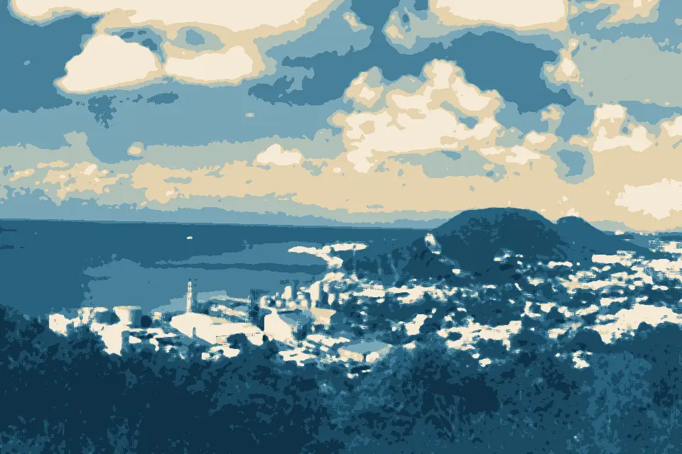 Cole Bay: St. Maarten, Karibik - Look at the Cole Bay, Lay Bay and Simpson Bay - panoramio