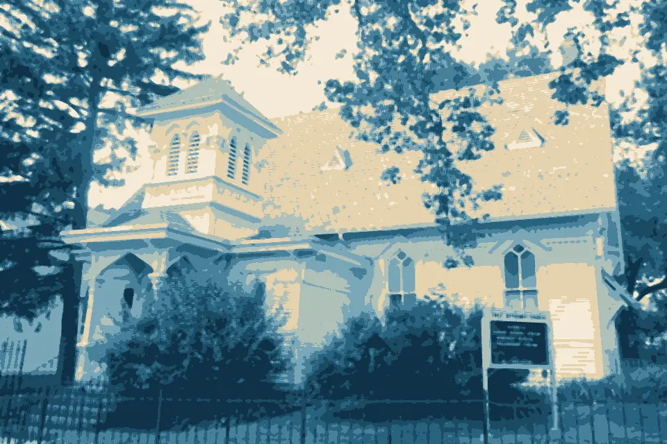 College Point: 1st Reformed main 14th Av CP jeh