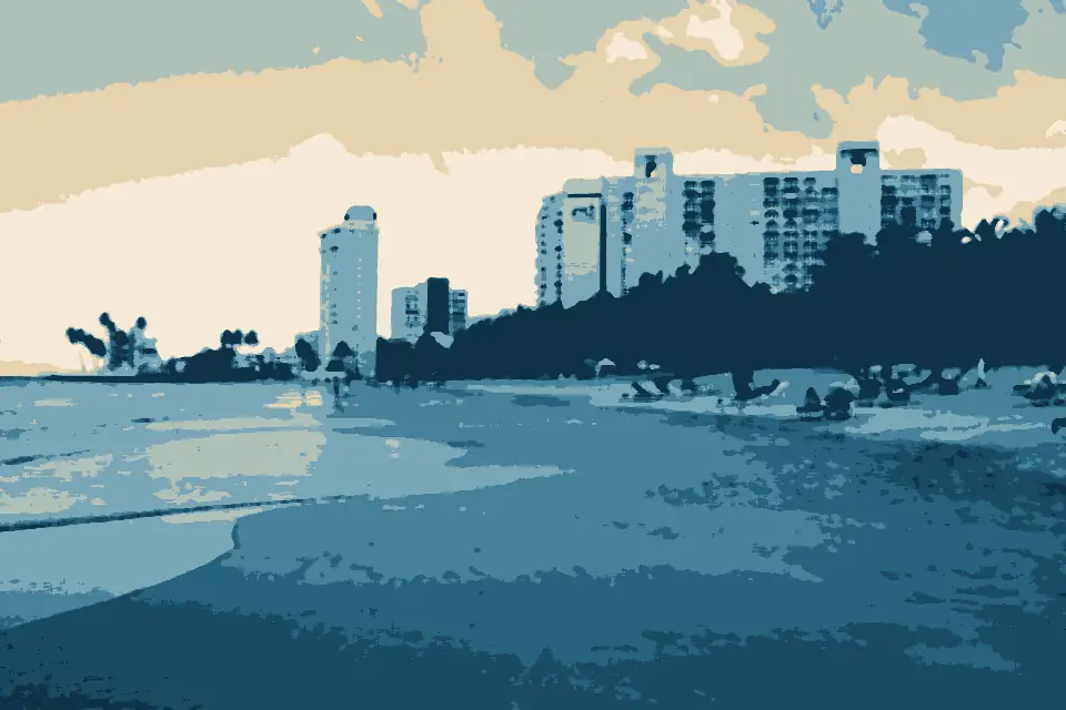 El Alambique Beach: Playa de Isla Verde