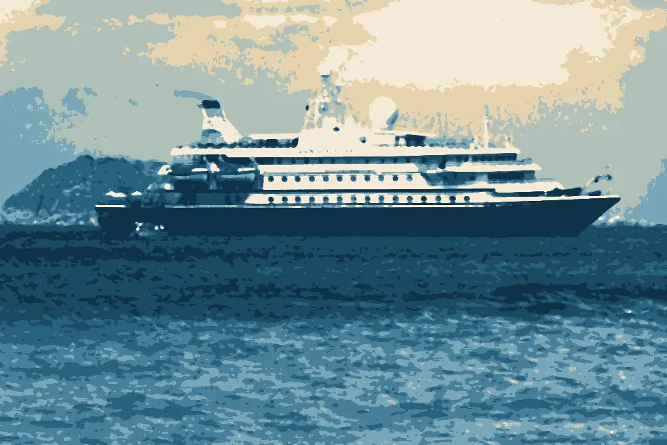 Fishers Cove: SeaDream II — Complete side view