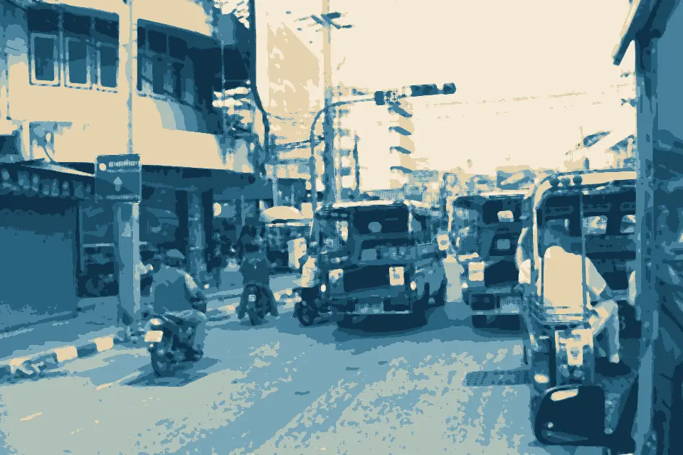 Hat Phattaya: Phattaya Taxi - panoramio