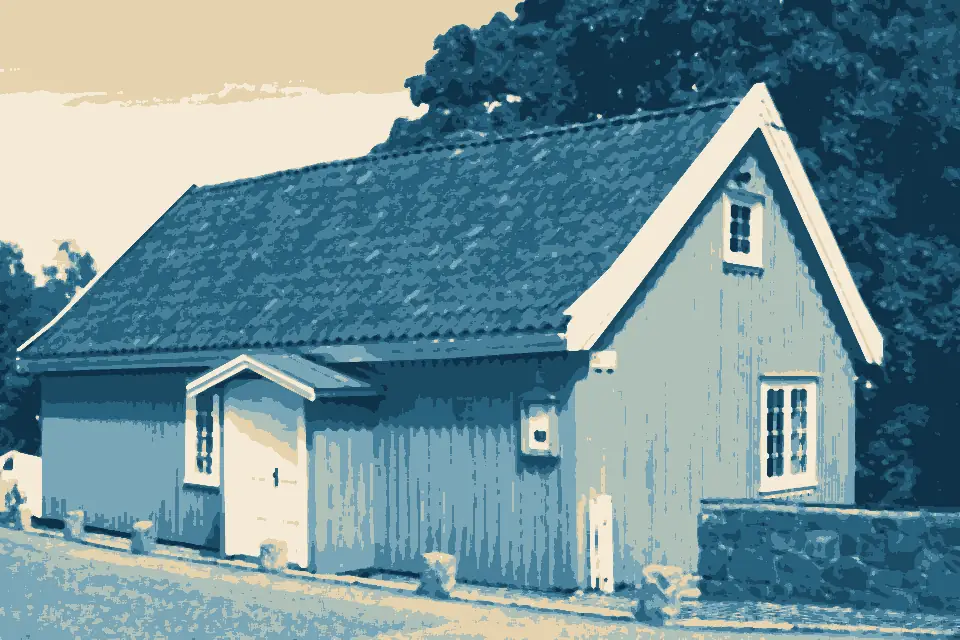 Jutestrand: Norwegian artist Edward Munch home in Aasgaardstrand - panoramio