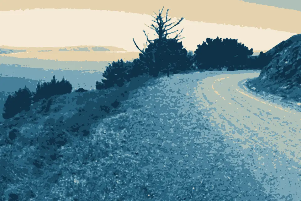 Kirby Beach: Road to Kirby Cove 2 (14915718690)