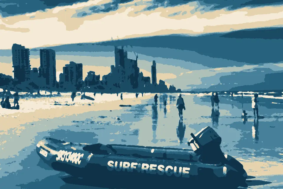Kurrawa Beach: Margaret Avenue beach, Broadbeach, Queensland 02