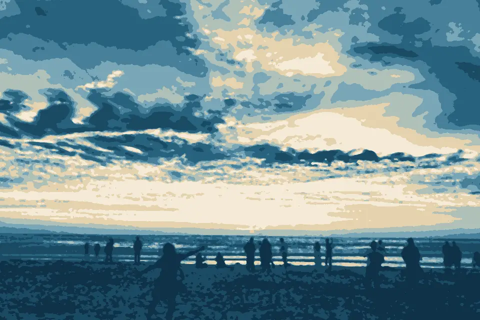 La Jolla Shores Beach: 29June2019 La Jolla Shores sunset-2