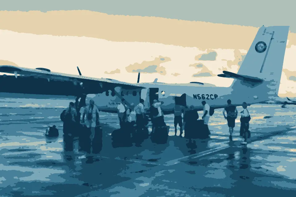 Lindberg Beach: Seaborne - N562CP - DHC 6-300