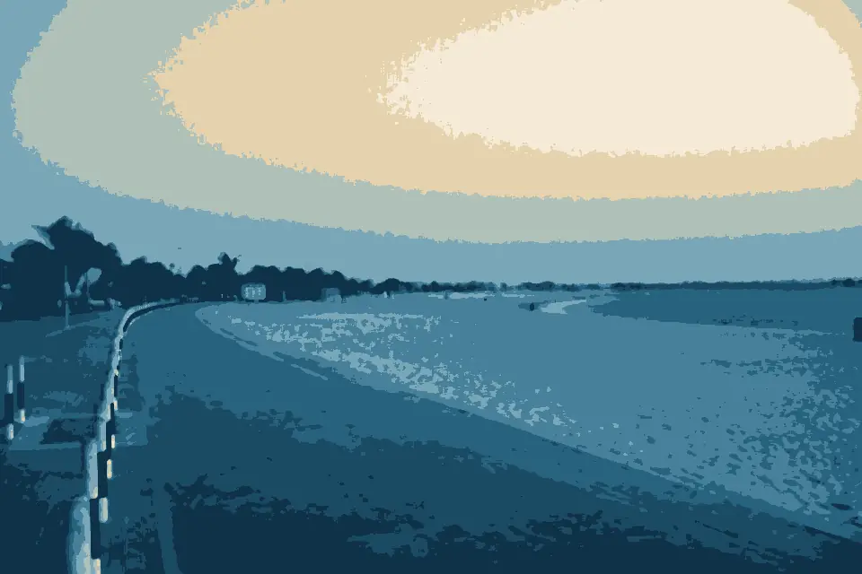 Mamzar Beach: Mamzer Beach in - Dubai - United Arab Emirates - panoramio