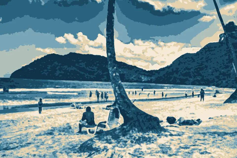 Maracas Beach: Maracas Bay HDR - panoramio