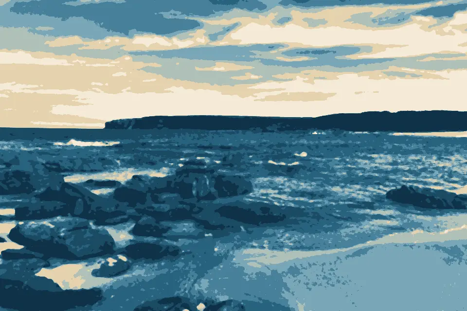 Marley Beach: South from Marley Beach