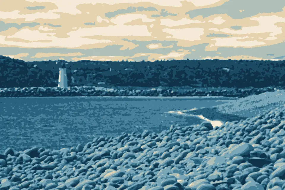 Maugher Beach: NS-08556 - Hangman's Beach & Maugher Beach Lighthouse (50079025323)
