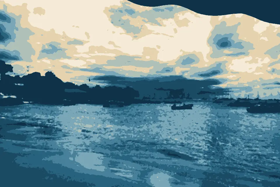 Maya Beach Club: Plage de Sainte-Anne