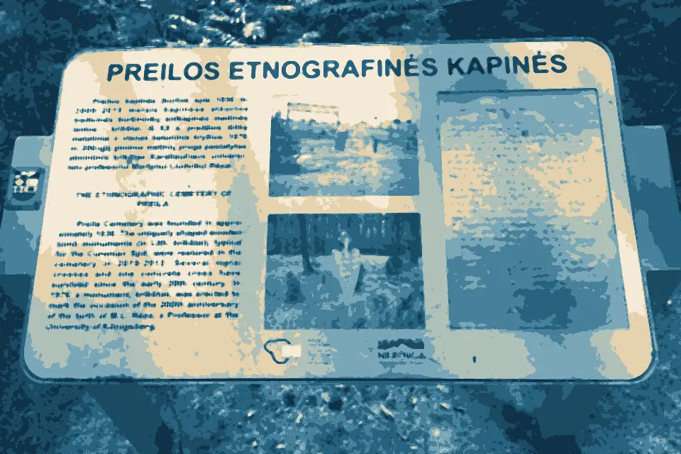 Mažoji Preilos Įlanka: Preilos etnografinės kapines, Preila, Neringa 01