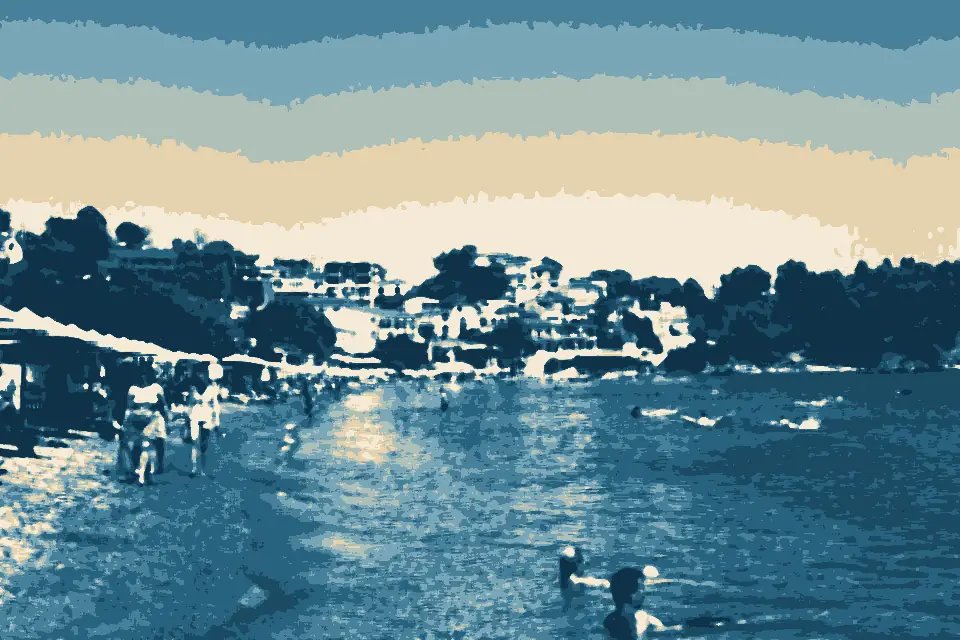 Megali Ammos: Ftelia beach - panoramio