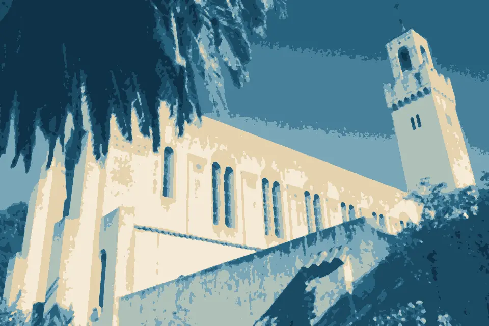 Monastery Beach: USA-Carmel-Camelite Convent-6