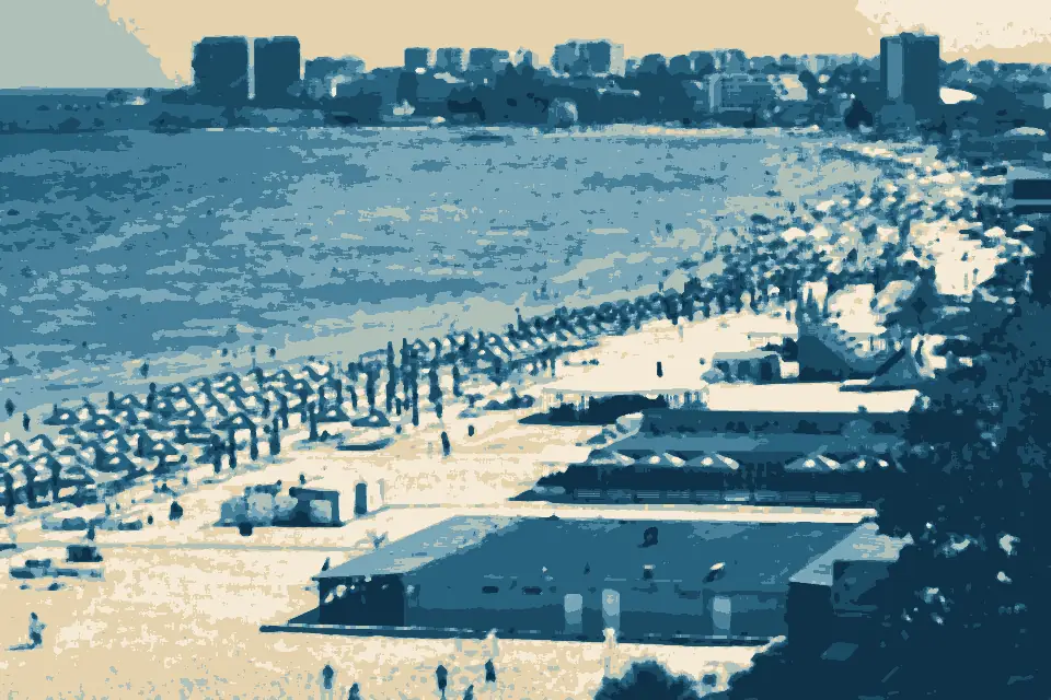 Myrtos Beach: Mamaia Beach (September 2013)