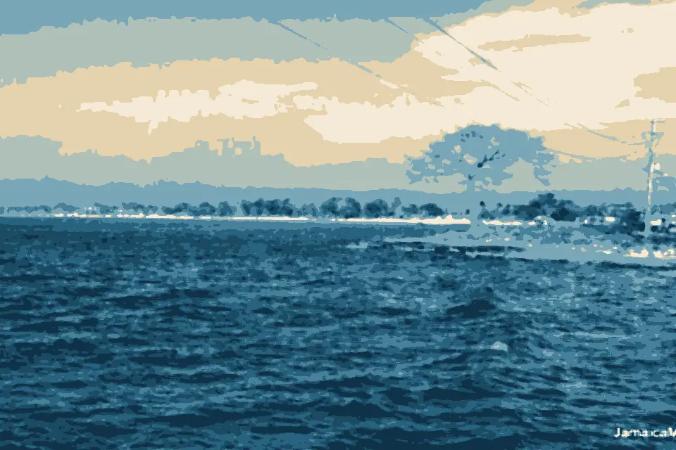 Negril Harbour: Negril Beach from West End Road - panoramio