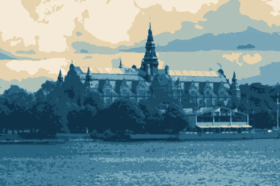 Nybroviken: Nordiska museet, Stockholm ( 1090729)
