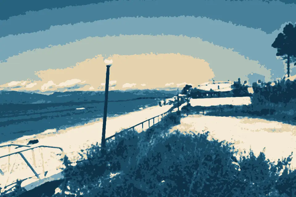 Órmos Agíou Georgíou: Acharavi Beach