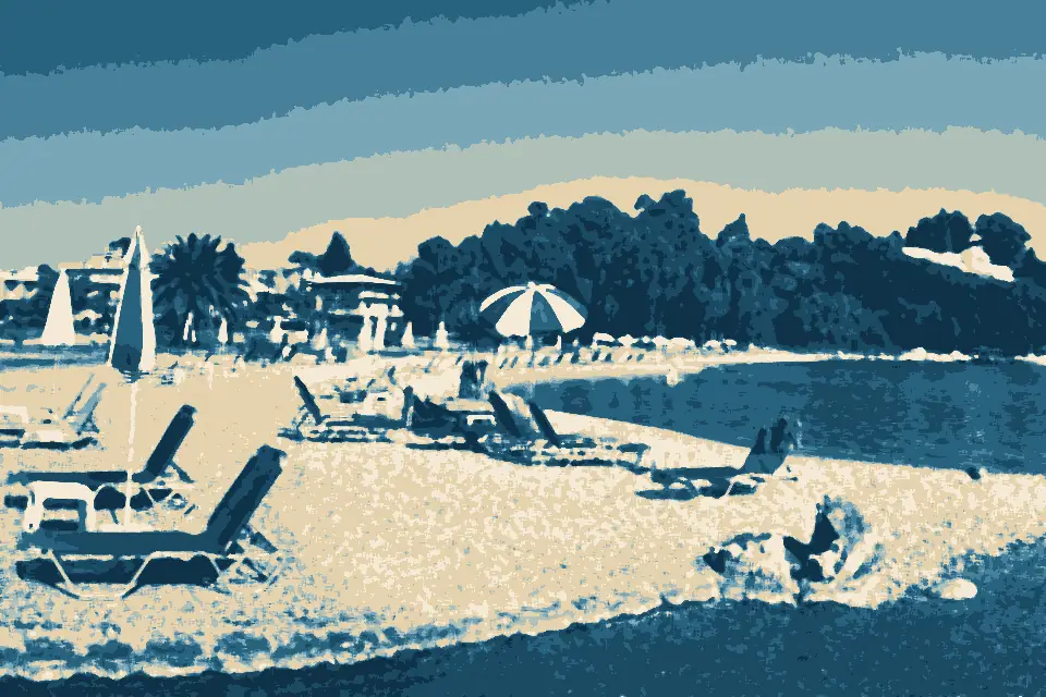 Órmos Gouvión: Corfu Gouvia Beach R02