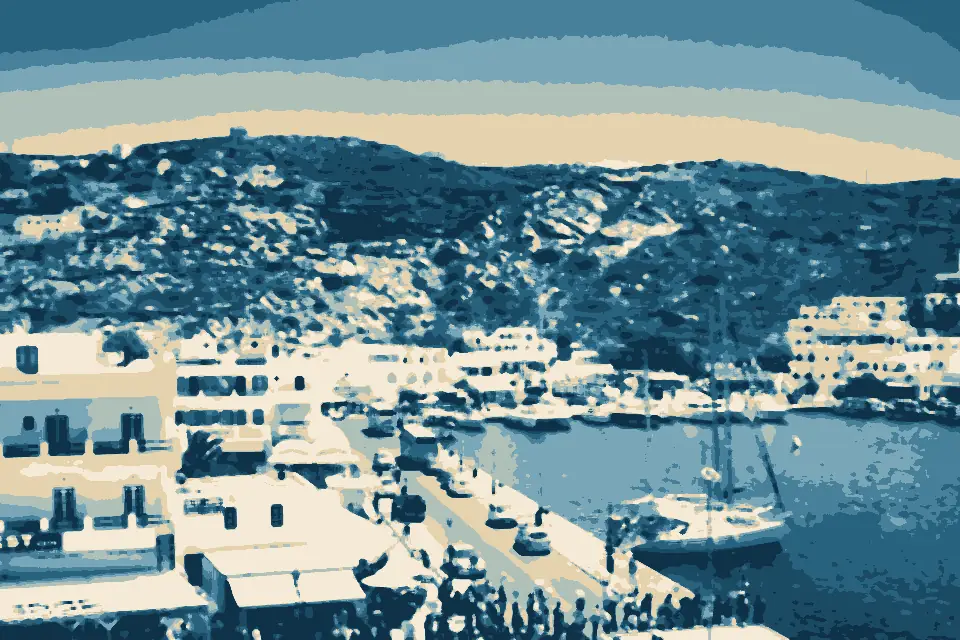 Órmos Íou: Hafen harbour Ios (24005181021)