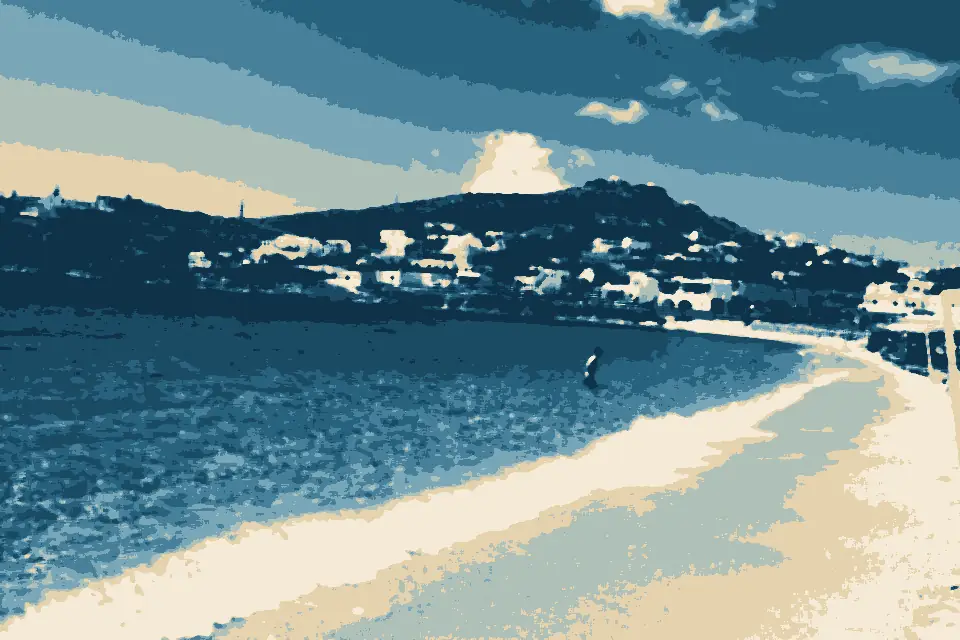 Órmos Ornós: Mikonos Spiaggia di Ornos - panoramio