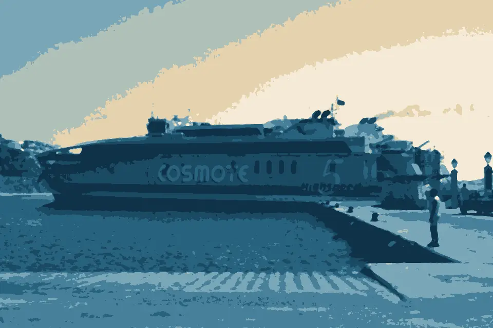 Órmos Toúrlos: Mykonos Hellenic Seaways Highspeed 5 01
