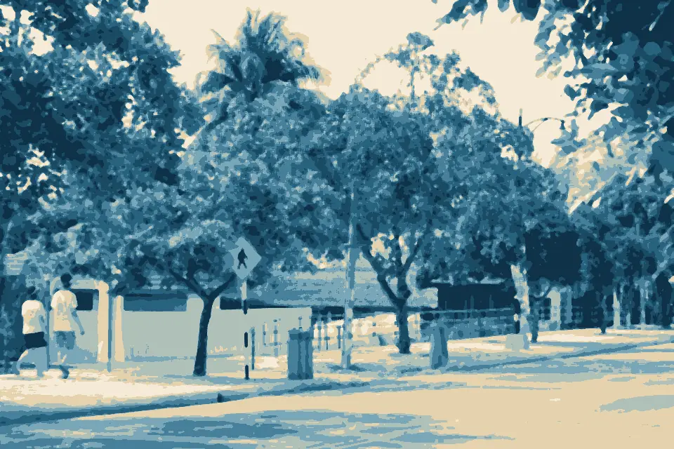 Pantai Cenang: The zebra crossing at Pantai Cenang - panoramio