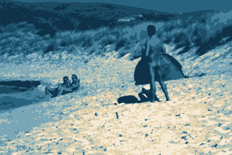 Paralía Voïdokoiliá: Voidokilia naturists