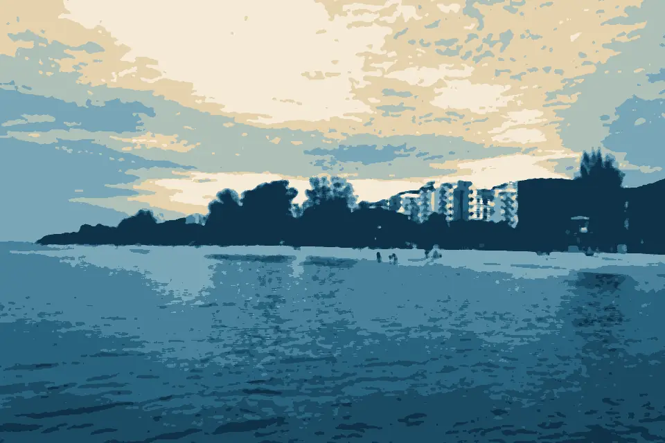 Pasir Elok: Batu Ferringhi beach (221002) 01