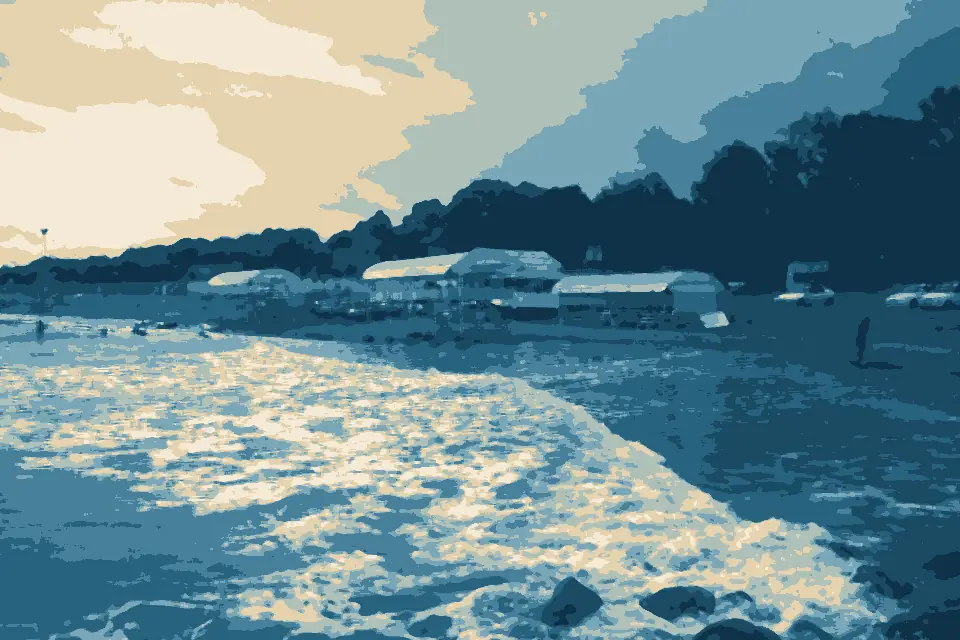Pelāzh-e Sī Sangān: Sisangan Beach - panoramio