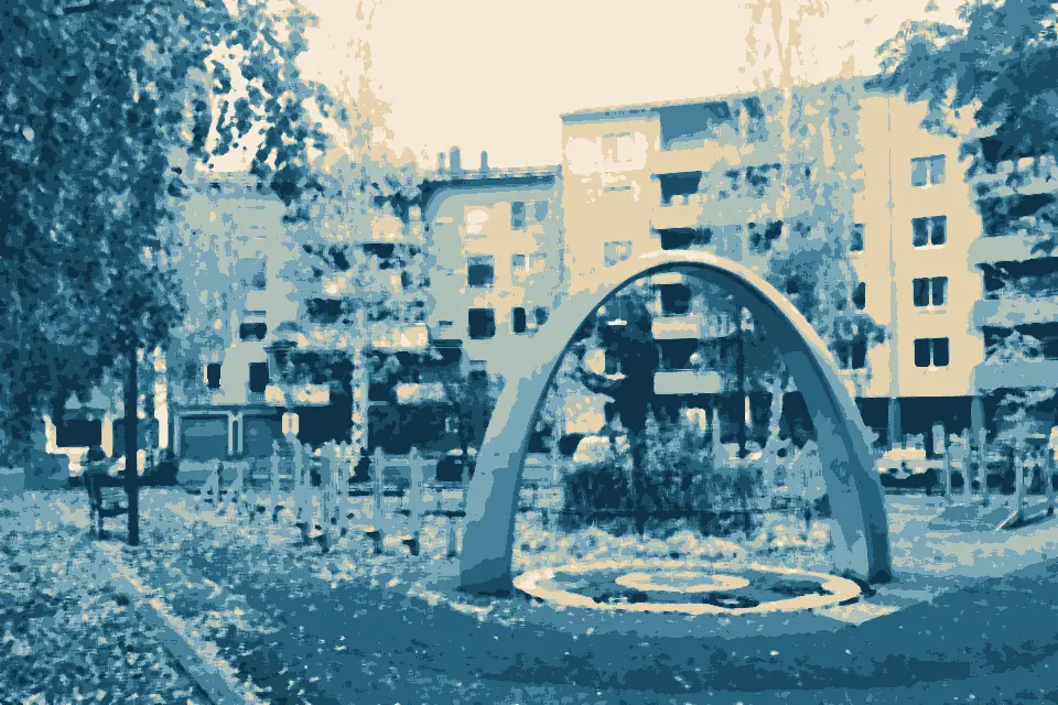 Pikku Huopalahti: Taavetinpuisto (Pikku Huopalahti, Helsinki, Finland, 2022 October)