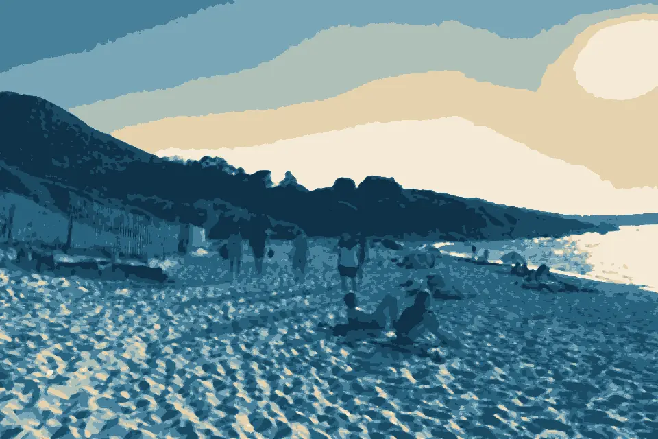 Plage de Bodri: Plage Bodri - Corbara (FR2B) - 2021-09-06 - 2