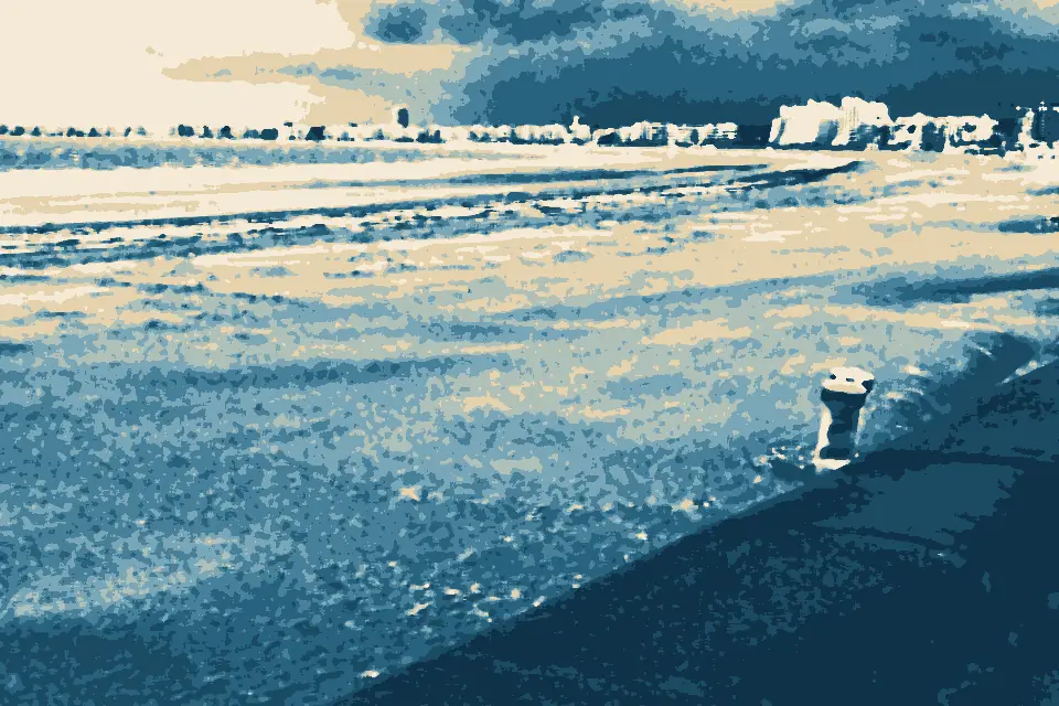 Plage de la Baule: La Baule, vue de Pornichet - panoramio