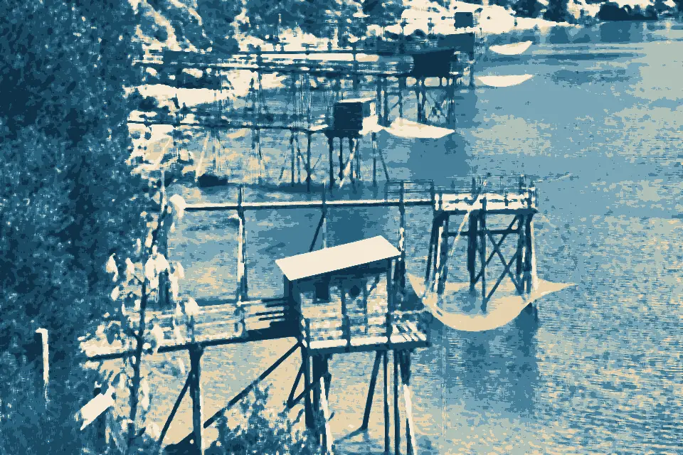 Plage de la Boutinardière: Carrelet - Plage de la boutinardière