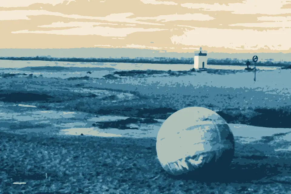 Plage de la Digue: Anglet-La Barre-ODA-20131227