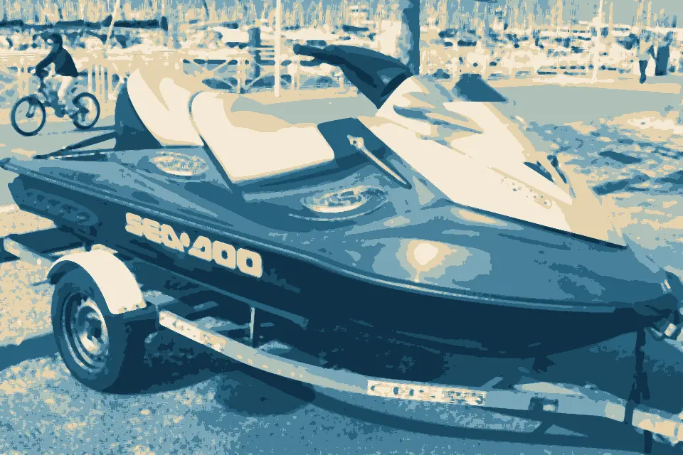 Plage des Minimes: JetskiLR