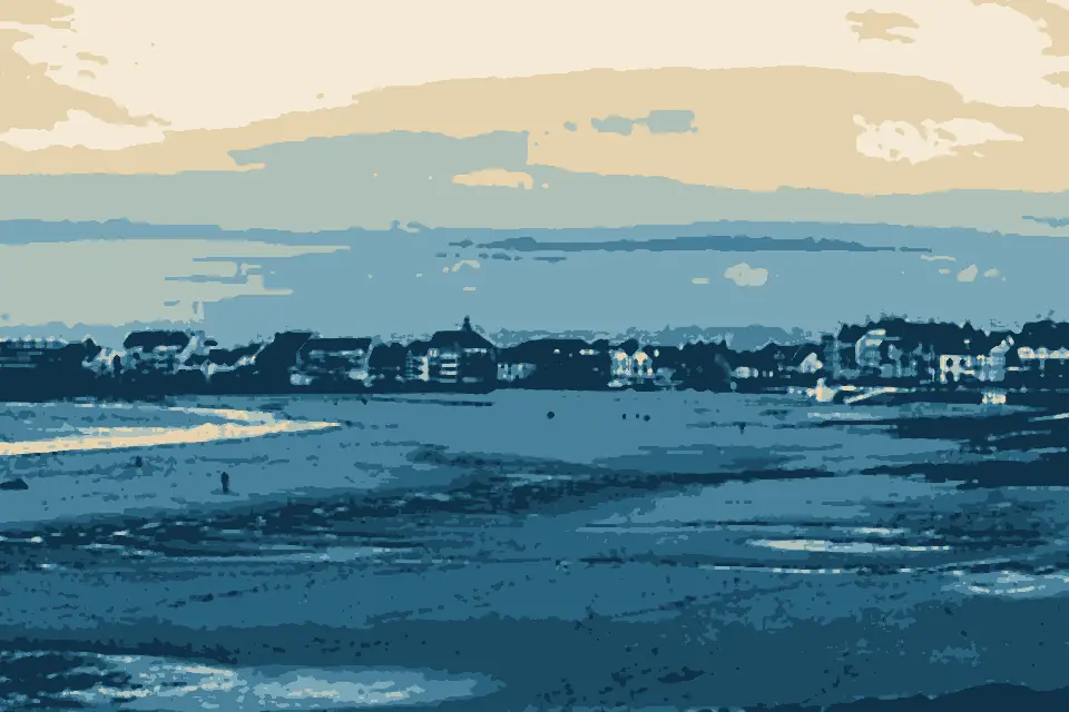 Plage du Goviro: Grand Plage Quiberon-41358