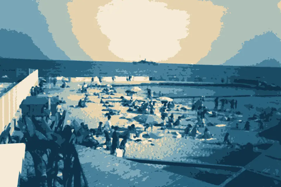 Plage du Larvotto: Plages du Larvotto - monaco - panoramio - kajikawa