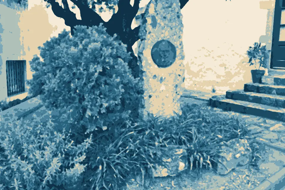 Platja de Can Villar del Grau: Monumento en la Casa de l'abat deàs-sant pol de mar-2013 (3)