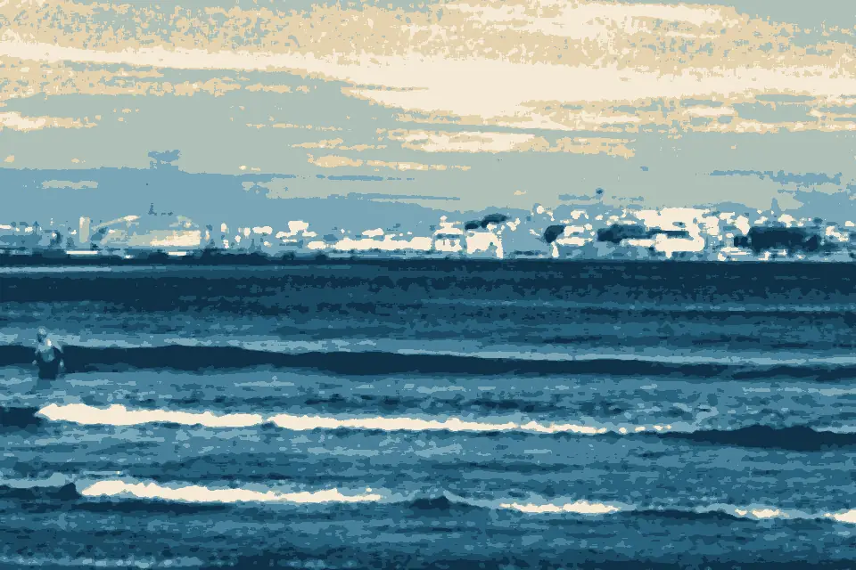 Playa de Bastiagueiro: A Coruña desde Bastiagueiro - panoramio