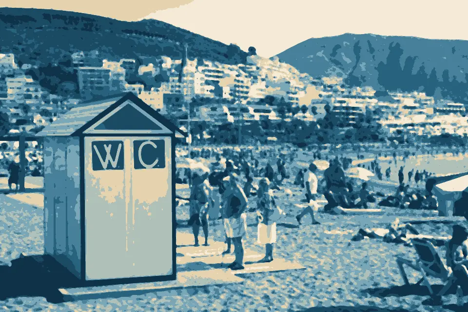 Playa de las Vistas: Tenerife cristianos beach D