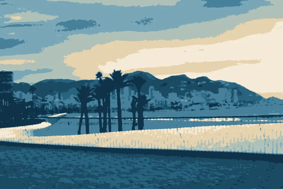 Playa de Poniente: NUEVO PASEO MARITIMO, PLAYA DE PONIENTE - panoramio